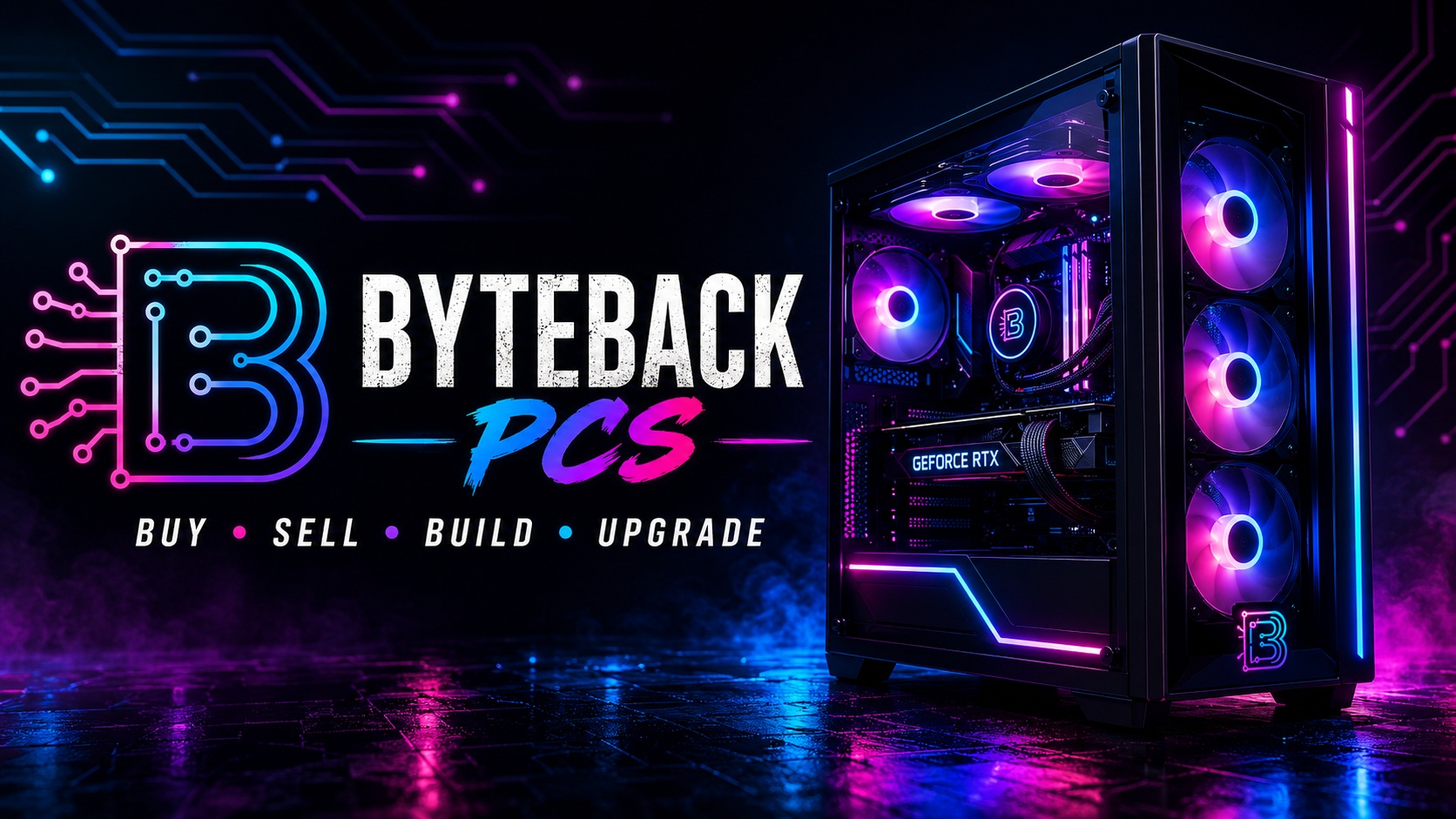 BYTEBACK PCs gaming PC - Buy Sell Build Upgrade